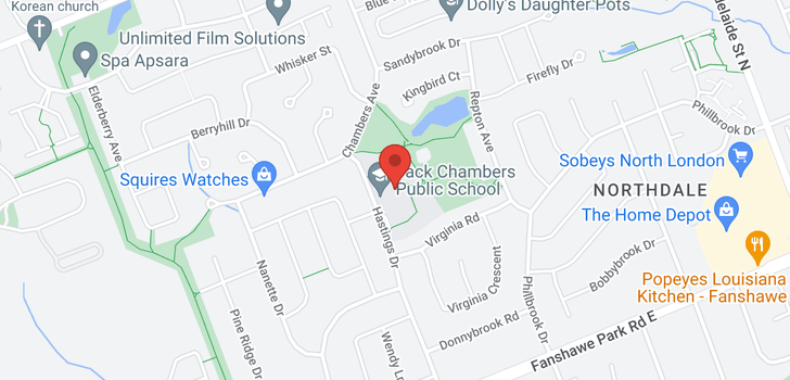 map of 240 CHAMBERS AVENUE